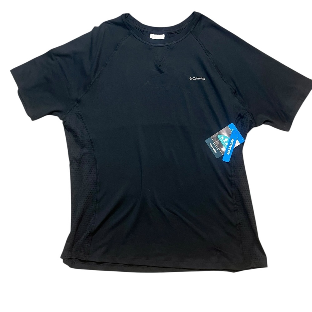 Columbia OMNI-WICK Maplegate Short Sleeve Women’s, Black Size XL (NWT)